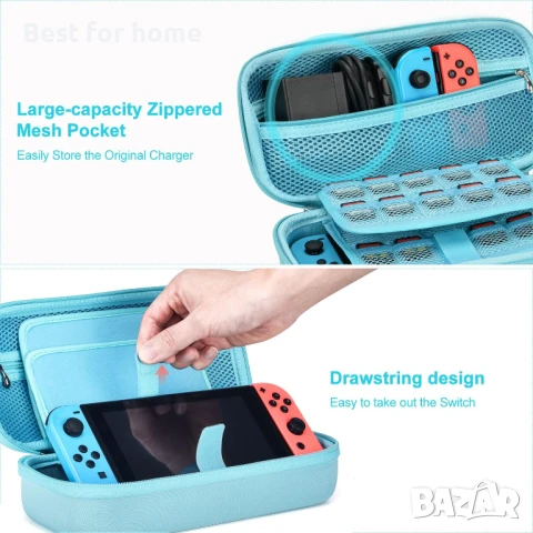 Комплект от 18 аксесоара за NS Switch, снимка 4 - Аксесоари - 51121424