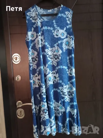 нова дълга рокля Л-ХЛ размер , снимка 4 - Рокли - 50167727