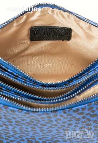 LIU JO 🍊 Чанта с животински мотиви в синьо нова с етикети, снимка 9 - Чанти - 35773107