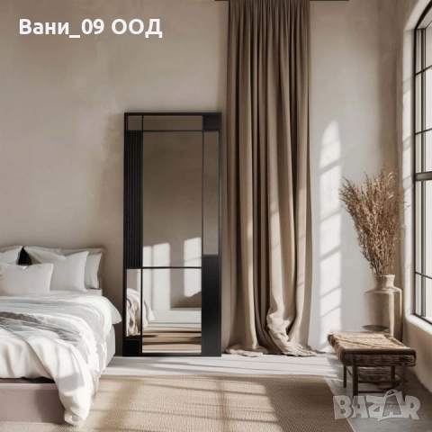Голямо стенно огледало с модерен дизайн , снимка 6 - Огледала - 51729710