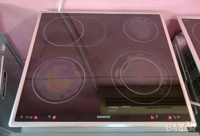 Печка за вграждане с керамичен плот  SIEMENS, снимка 13 - Печки, фурни - 52414844