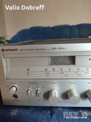 HITACHI - SR 304 L - ресивър, снимка 3 - Ресийвъри, усилватели, смесителни пултове - 56170666