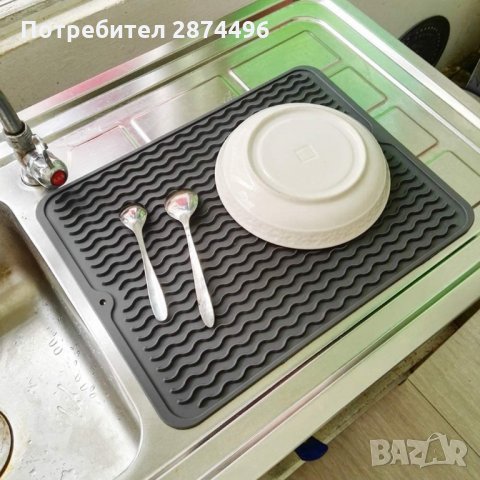 3232 Силиконова подложка за изцеждане на съдове, снимка 5 - Други - 35782619