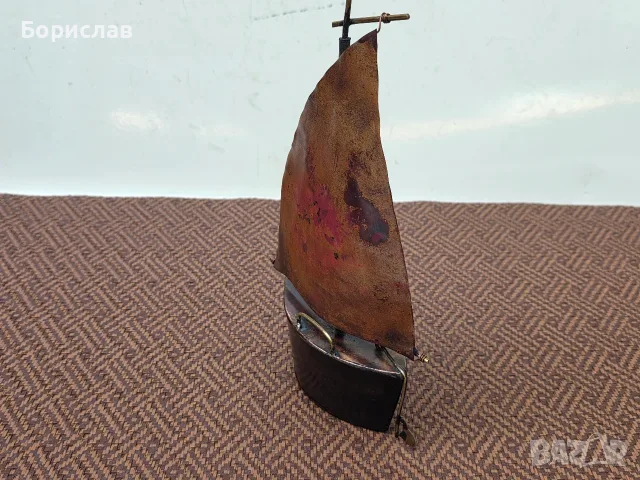 Меден кораб - лодка, снимка 2 - Антикварни и старинни предмети - 55867697