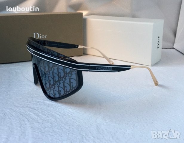 Dior дамски слънчеви очила маска 1:1 - 4 цвята, снимка 12 - Слънчеви и диоптрични очила - 41950960