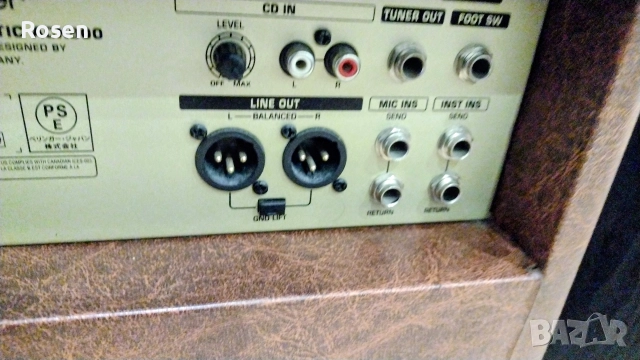 Продавам: Ел.акустично кубе Беринджър ACX 90w Класика в жанра,много пазено!..Цената е в лева!🔥.., снимка 6 - Китари - 52674518