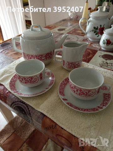 Порцеланов чаен сервиз за колекционери