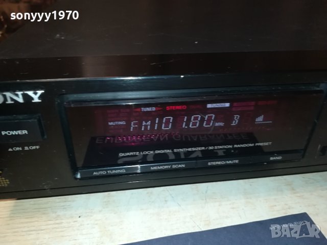 SONY TUNER-JAPAN 0407231916LNV, снимка 6 - Ресийвъри, усилватели, смесителни пултове - 41448230