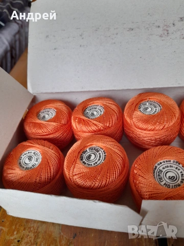 Стари конци Котон Перле, снимка 3 - Други ценни предмети - 53862975