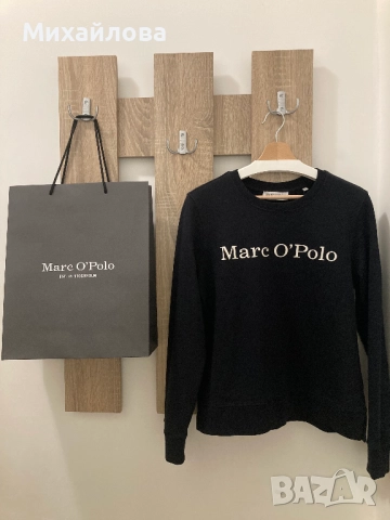 Суичър в тъмно синьо без качулка на Marc O'Polo, нов с етикет, снимка 2 - Суичъри - 51910572