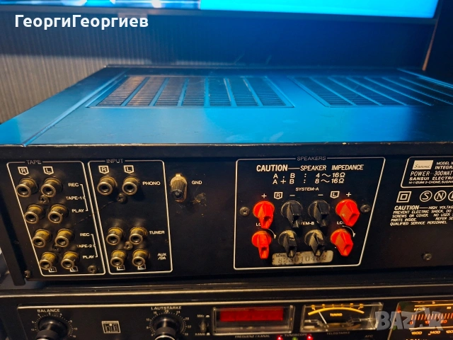 Sansui AU-D33, снимка 4 - Ресийвъри, усилватели, смесителни пултове - 53610326