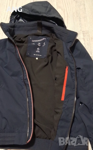 TOM TAILOR Преходно мъжко яке с качулка НОВО без етикети XL, снимка 2 - Якета - 53577719