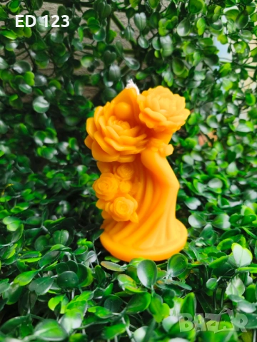 8 март: Ръчно изработени свещи от 100% натурален пчелен восък, снимка 6 - Други - 53389621