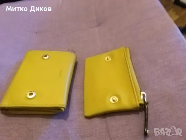Марково дамско кожено  портмоне две части 115х90мм ново, снимка 6 - Портфейли, портмонета - 48452622