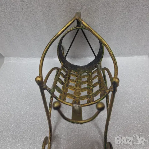 Метална поставка за бутилки-вино и други, снимка 3 - Колекции - 50428286