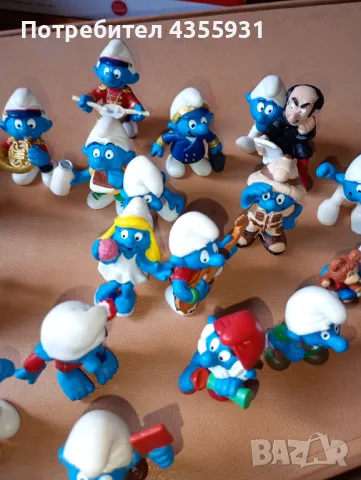 стара колекция смърфове смърфовете от 1985 до 2000 година , снимка 5 - Антикварни и старинни предмети - 50052208