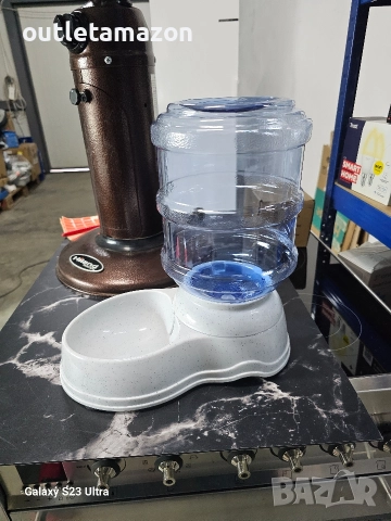 автоматичен диспенсър за вода и храна, за кучета и котки, 3.8 литра, снимка 4 - За кучета - 52855345