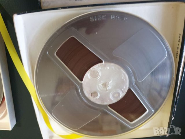 Лот от две магнетофонни ролки 15см С ленти и кутии. Комплекта за 30лв., снимка 2 - Декове - 39725256