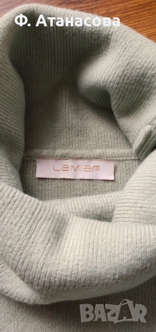 Прекрасен италиански пуловер, вискоза, размер М-Л, перфектен, снимка 4 - Блузи с дълъг ръкав и пуловери - 51881645