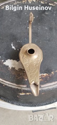Лампа на Аладин от месинг., снимка 1 - Други ценни предмети - 41471345