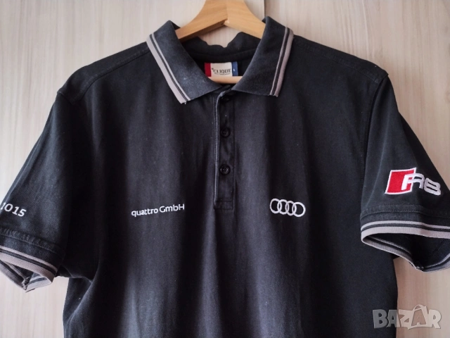 Audi Sport R8 quattro GmbH - мъжка тениска Ауди, снимка 2 - Тениски - 53753569