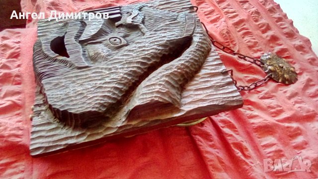 Страхотна ръчна дърворезба за стена , снимка 9 - Антикварни и старинни предмети - 41883701