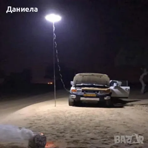 Светодиоден СОВ панел 4.5м 50W 4800LM 6400K, снимка 5 - Къмпинг осветление - 49498853