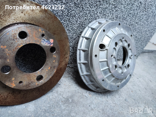 Нов спирачен диск и барабан Москвич 2141, снимка 5 - Части - 52566597