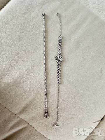 Сребърна бутикова гривна 925, снимка 5 - Гривни - 52107500