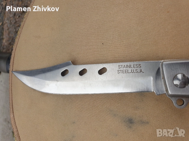 Голям многофункционален сгъваем нож, снимка 8 - Ножове - 52636693