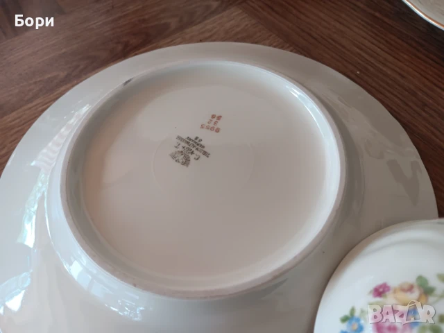 Порцелан Bavaria Edelstein Maria Theresia, снимка 3 - Сервизи - 51407241