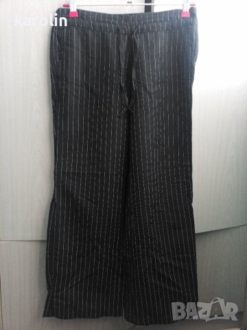 Дамски панталон лен и памук, снимка 1 - Панталони - 41208356