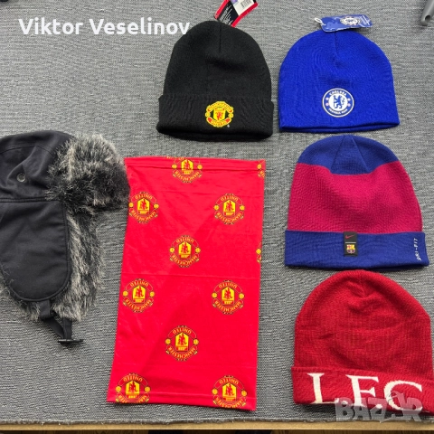 Оригинални Футболни Шапки Barcelona Loverpool Chelsea Nike 