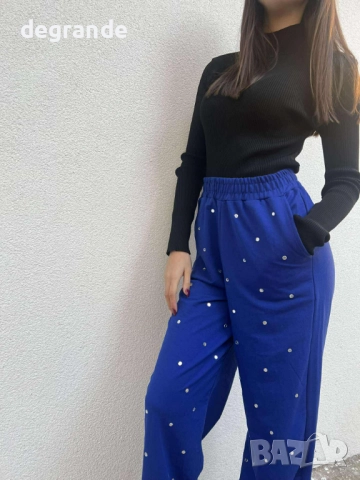 Ефектни спортни долнища с камъчета, снимка 6 - Спортни екипи - 52574242