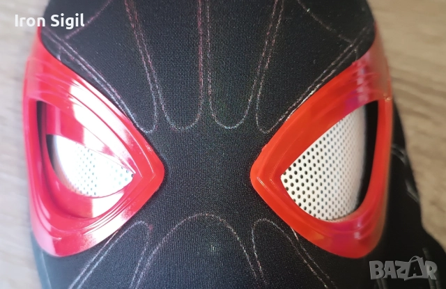 Spider-Man Маска с Мигащи Очи, снимка 10 - Друга електроника - 51593632