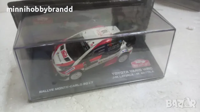 Toyota  Yaris WRC 1.43  Scale  Rally Monte  Carlo 2017 ., снимка 3 - Колекции - 47359414