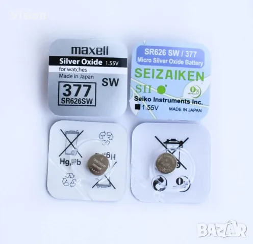 БАТЕРИЯ ЗА ЧАСОВНИК КОЛА АПАРАТИ ИГРАЧКИ.БАТЕРИИ LR SR626 SW CR SR AG1 364 621 377 626 371 921 395, снимка 10 - Други - 56133355
