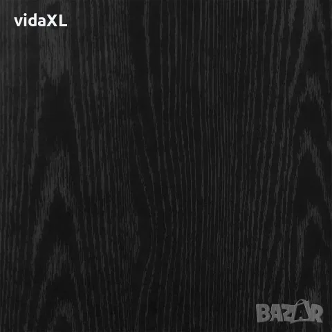 vidaXL Поставка за аквариум черно и дъб 60,5x36x72,5см инженерно дърво, снимка 9 - Аквариуми - 56148350