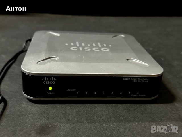  Cisco SG 100D-08 8-Port Desktop Gigabit Switch