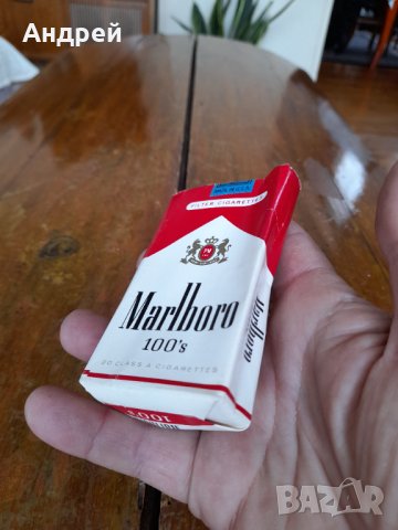 Стара кутия от цигари Marlboro #3, снимка 2 - Колекции - 42181459