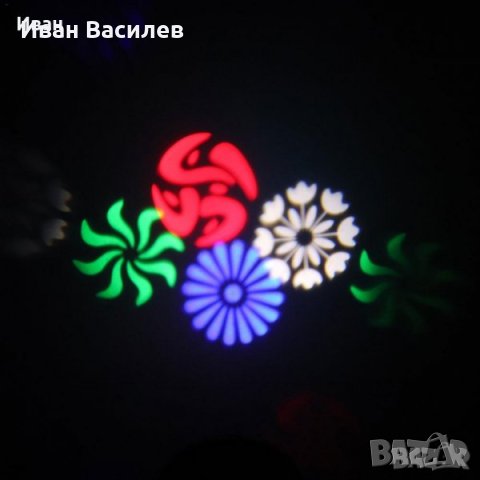 DJ Ефект 2в1 PATTERN PAR LIGHT 15x12 W LED / 4X9W LED , снимка 3 - Тонколони - 41353340