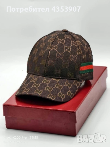 Gucci шапки, снимка 13 - Шапки - 53315558