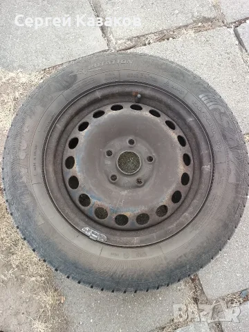 Джанти R15 5х112, за VW (Audi, Seat) + зимни гуми 195/65, снимка 2 - Гуми и джанти - 56244821