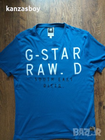 g-star - страхотна мъжка тениска 2ХЛ, снимка 5 - Тениски - 40645312