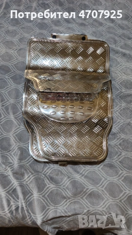 Tuning стелки за кола, PVC, сребристи, 42 x 45 / 70 x 45 см, комплект от 4 части