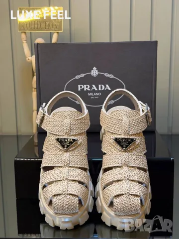 Prada 🤍Дамски Сандали , снимка 3 - Сандали - 55728903