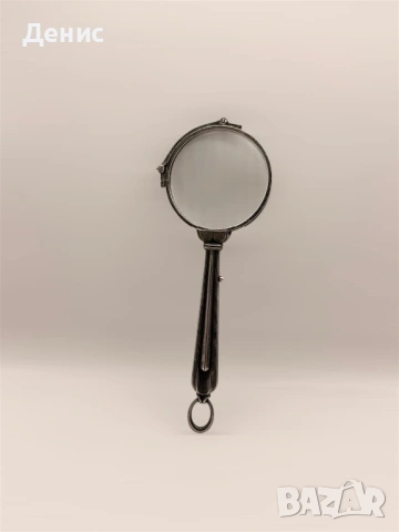 Стар сребърен лорнет 925 – сгъваеми очила, начало на XX век, снимка 3 - Слънчеви и диоптрични очила - 53214976