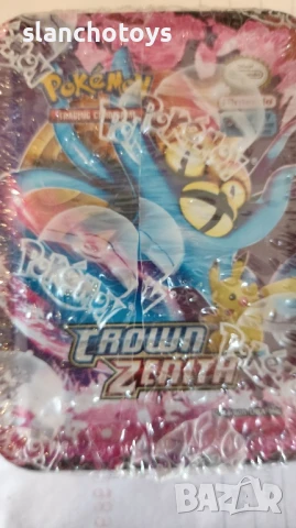 Карти Покемон,мет.кутия, 40карти