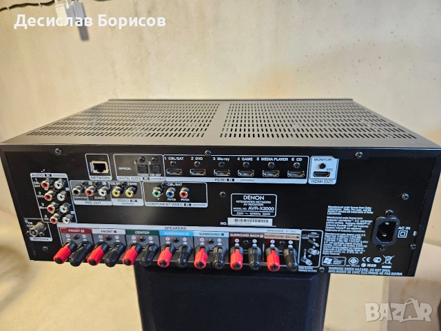 7.1 ресийвър Denon AVR-X2000, снимка 7 - Ресийвъри, усилватели, смесителни пултове - 52787904