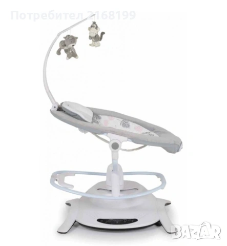 Електрическа люлка Cangaroo - La Scala, розова, снимка 3 - Електрически играчки - 53043197